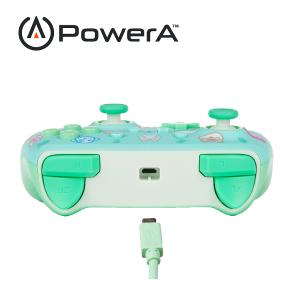 【PowerA】|任天堂官方授權| 增強款有線遊戲手把(1518388-01)- 動物森友會