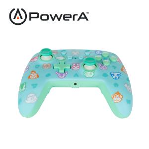 【PowerA】|任天堂官方授權| 增強款有線遊戲手把(1518388-01)- 動物森友會