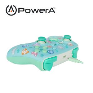 【PowerA】|任天堂官方授權| 增強款有線遊戲手把(1518388-01)- 動物森友會