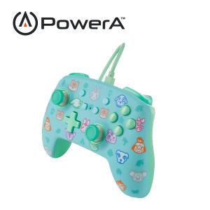 【PowerA】|任天堂官方授權| 增強款有線遊戲手把(1518388-01)- 動物森友會