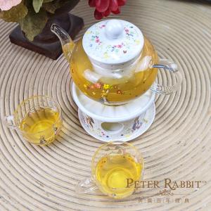 PETER RABBIT 比得兔 經典花茶壺 - 一壺杯碟二組一點心盤