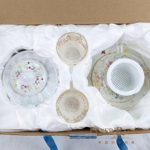 PETER RABBIT 比得兔 經典花茶壺 - 一壺杯碟二組一點心盤