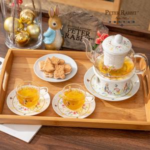 PETER RABBIT 比得兔 經典花茶壺 - 一壺杯碟二組一點心盤