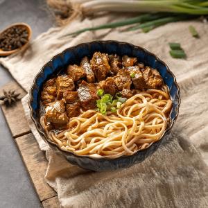 酉前嚴選 紅燒豬軟排麵 常溫調理包(2入/盒)