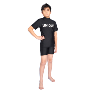 AQUANAUT 奧可那-二件式小童黑色泳裝