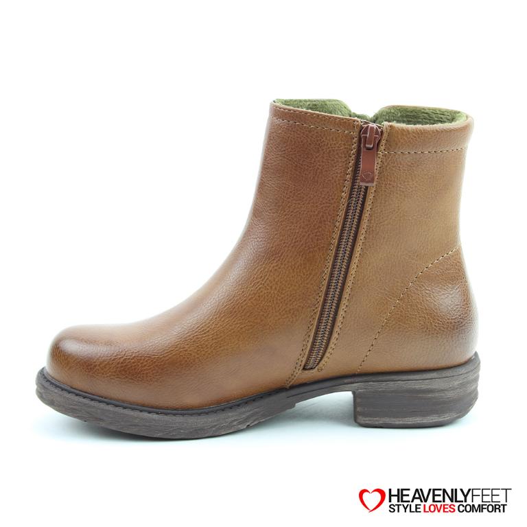 HEAVENLYFEET｜英國舒適休閒女鞋 彩色綴飾短靴-Morgan(黑色)