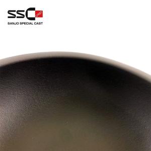 【SSC三条鑄工所】一體成型鑄鐵深炒鍋29cm(送強化玻璃鍋蓋)極輕薄鑄鐵鍋SW291