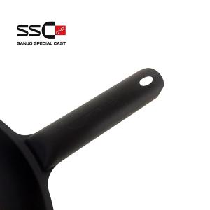 【SSC三条鑄工所】一體成型鑄鐵深炒鍋29cm(送強化玻璃鍋蓋)極輕薄鑄鐵鍋SW291