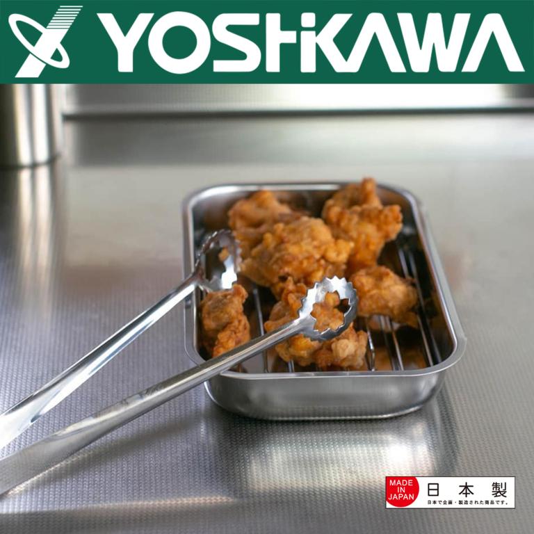 【YOSHIKAWA吉川】日本不鏽鋼食物夾YJ2787 料理夾 日本製