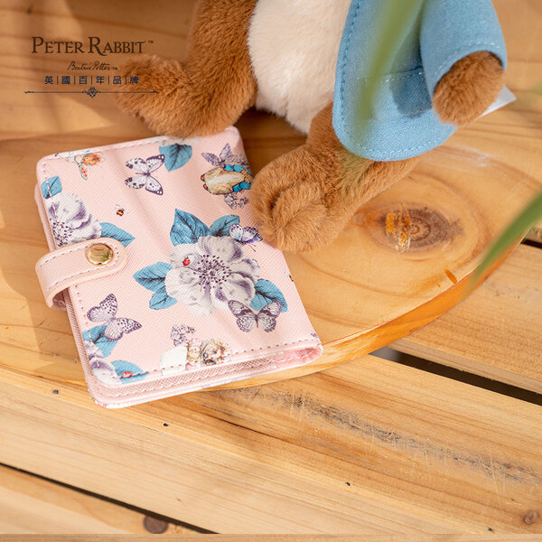 PETER RABBIT 比得兔 卡片夾 -山茶花粉色