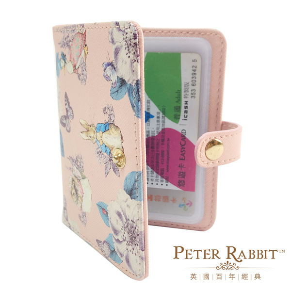 PETER RABBIT 比得兔 卡片夾 -山茶花粉色