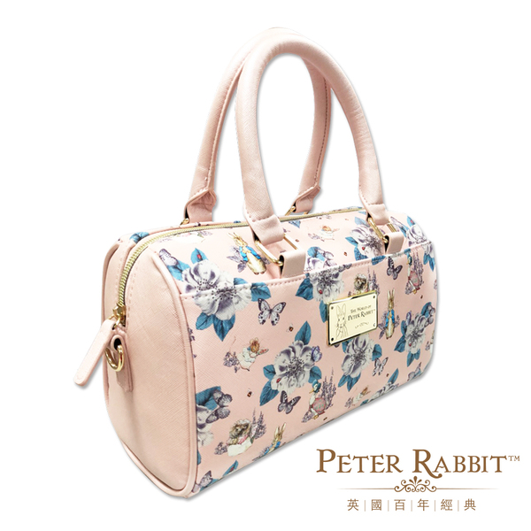 PETER RABBIT 比得兔 山茶花粉色波士頓包