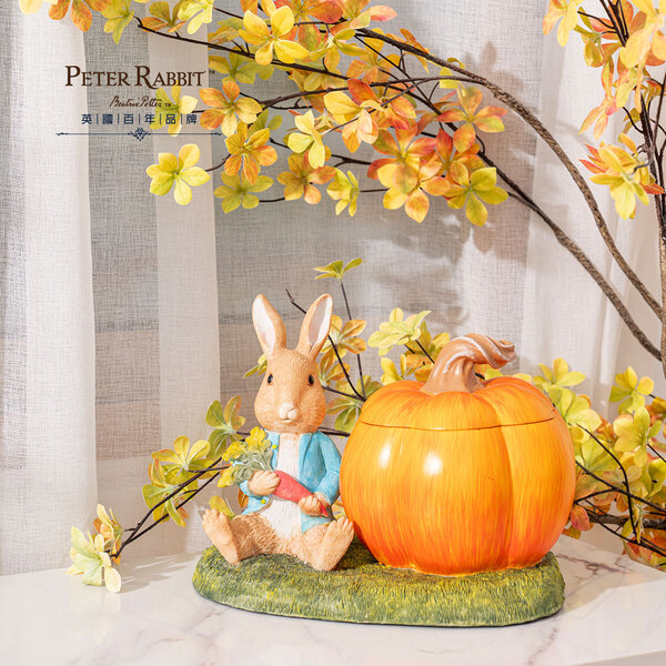 PETER RABBIT 比得兔置物盒-南瓜屋/草莓