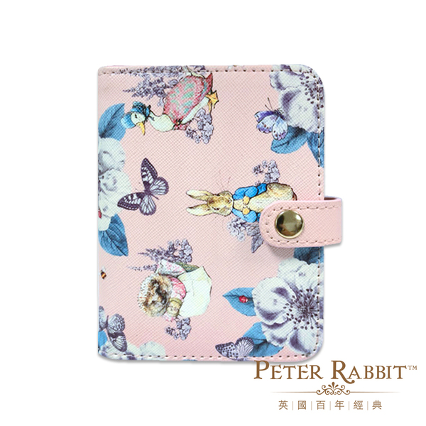 PETER RABBIT 比得兔 卡片夾 -山茶花粉色