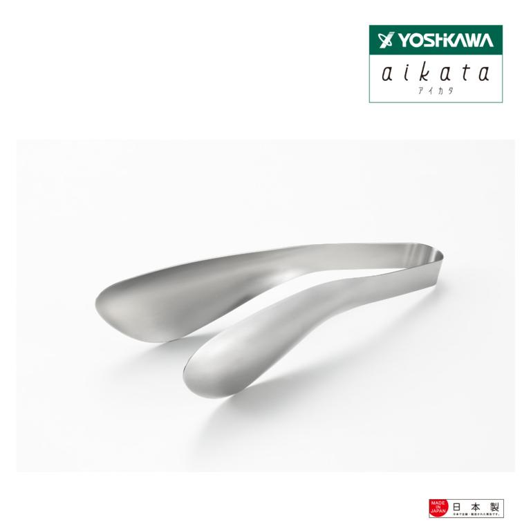 【YOSHIKAWA吉川】aikata不鏽鋼18-8多功能料理夾PD3006 日本製