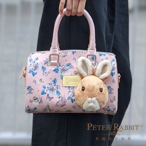 PETER RABBIT 比得兔 山茶花粉色波士頓包