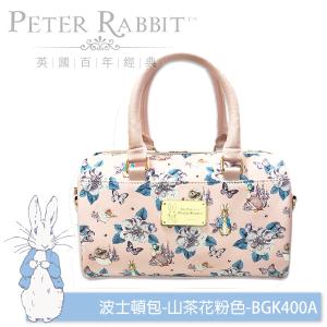 PETER RABBIT 比得兔 山茶花粉色波士頓包