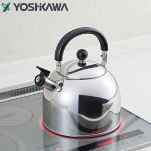 【YOSHIKAWA 吉川】日本18-8(304)不鏽鋼笛音壺4L 對應IH 日本製SJ2702