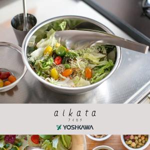 【YOSHIKAWA吉川】aikata不鏽鋼18-8多功能料理夾PD3006 日本製