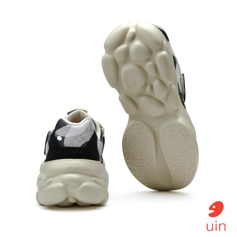 uin│西班牙原創設計 女鞋 帆布鞋 懶人鞋 厚底鞋 午夜幽徑3彩繪休閒鞋W1851254