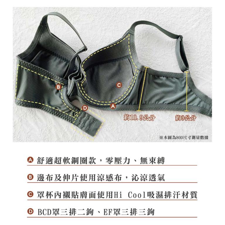 【思薇爾】輕醇BRA系列B-F罩軟鋼圈涼感蕾絲包覆女內衣(鑄鐵灰)