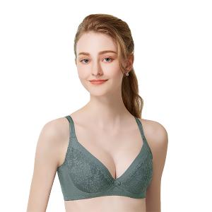 【思薇爾】輕醇BRA系列B-F罩軟鋼圈涼感蕾絲包覆女內衣(鑄鐵灰)
