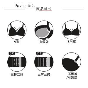 【思薇爾】星燦女爵系列B-E罩蕾絲集中包覆女內衣(岩石棕)