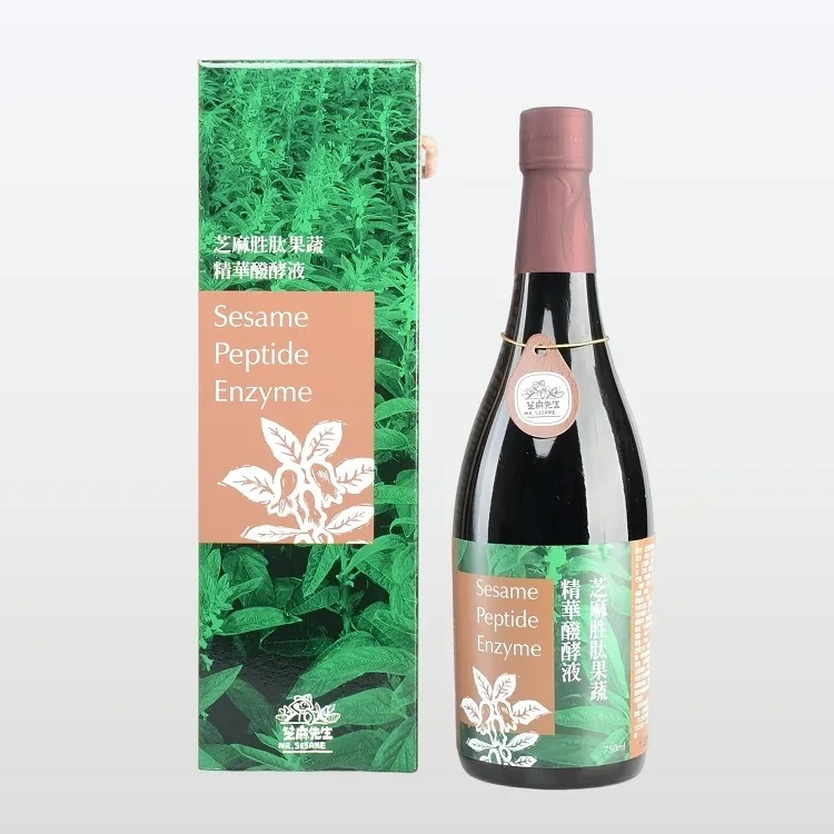 芝麻胜肽果蔬精華醱酵液 (750ml/瓶)