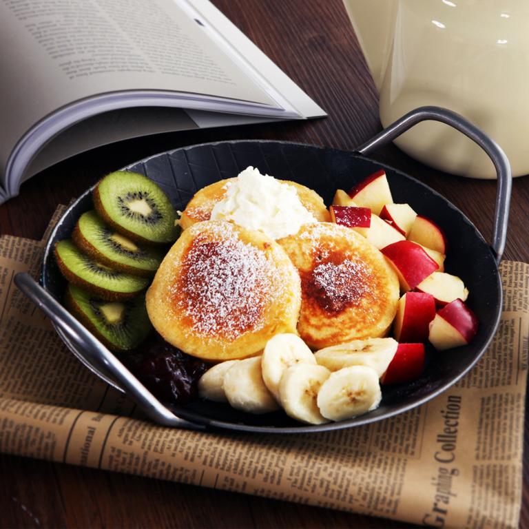 【德國turk土克鐵鍋】熱鍛斜紋 雙耳平底鍋20cm 鐵鍋 65920