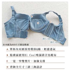 【思薇爾】柔塑曲線系列B-D罩調整型蕾絲集中包覆塑身女內衣(水洗藍)