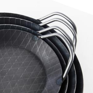 【德國turk土克鐵鍋】熱鍛斜紋 雙耳平底鍋20cm 鐵鍋 65920