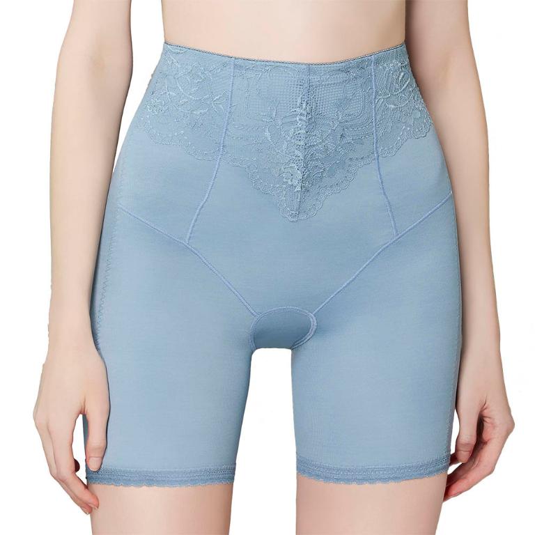 【思薇爾】柔塑曲線系列64-82中重機能高腰短筒束褲(水洗藍)