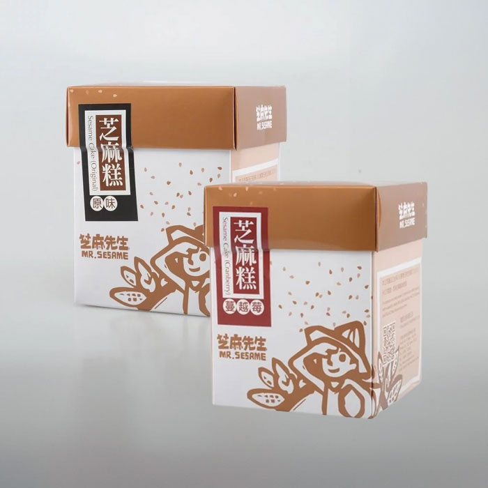 芝麻糕 綜合組(原味2盒+蔓越莓2盒)