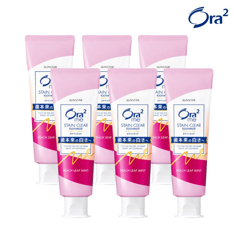 Ora2 me 淨白無瑕牙膏6入組(6款任選)