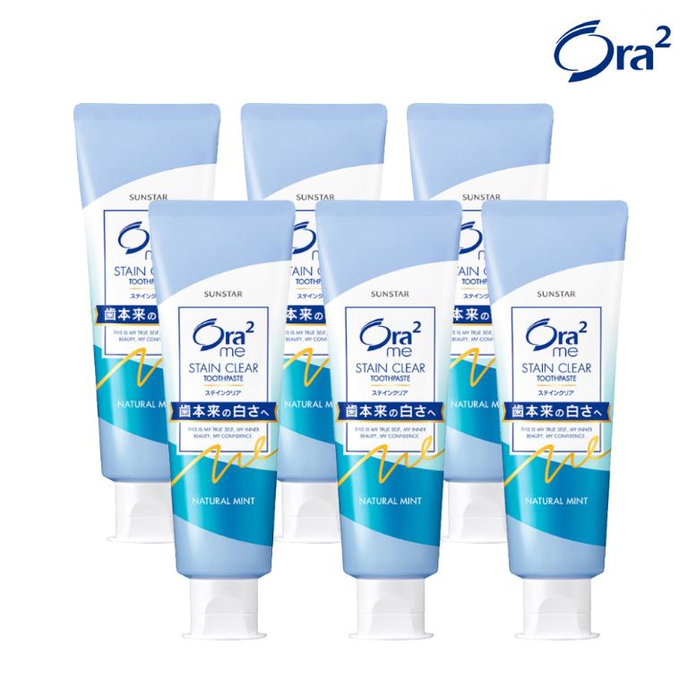 Ora2 me 淨白無瑕牙膏6入組(6款任選)