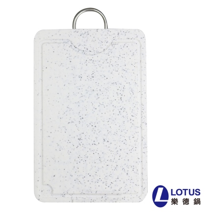 LOTUS 環保抗菌砧板(白底黑點)24.5*37.5*1.1cm