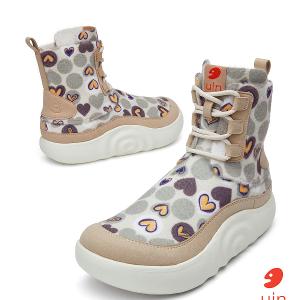 uin│西班牙原創設計 女鞋 短靴 心間有你彩繪休閒鞋W1640992