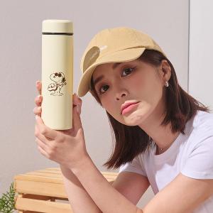 【OUTDOOR】史努比SNOOPY-音樂祭保溫杯-米色 