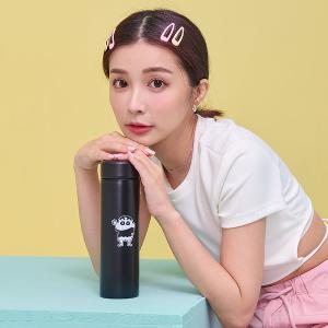 【OUTDOOR】Crayon Shinchan蠟筆小新保溫杯-黑色 