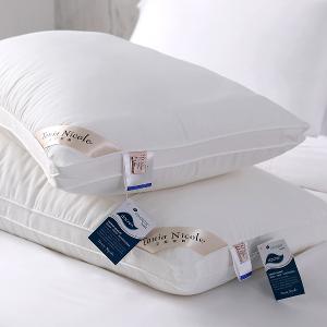 【Tonia Nicole 東妮寢飾】英威達可水洗防蹣抗菌七孔枕(2入)