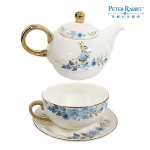 PETER RABBIT 比得兔 青花瓷 子母壺杯盤禮盒組