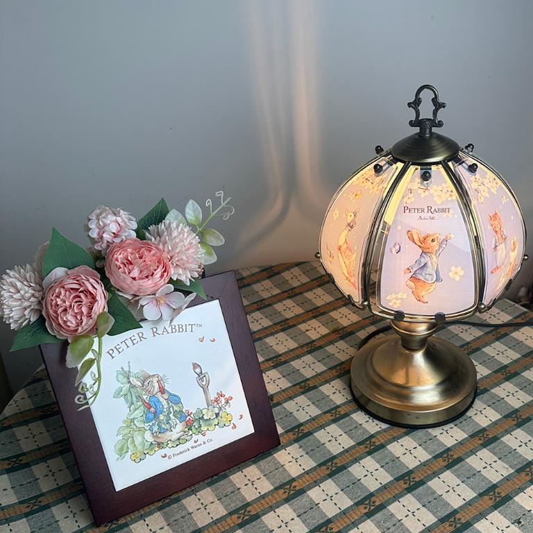 PETER RABBIT 比得兔 三段式古銅座觸控燈