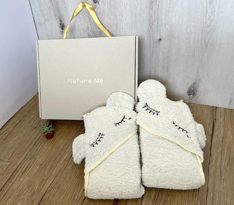 棉花糖絨機能巾 2件組