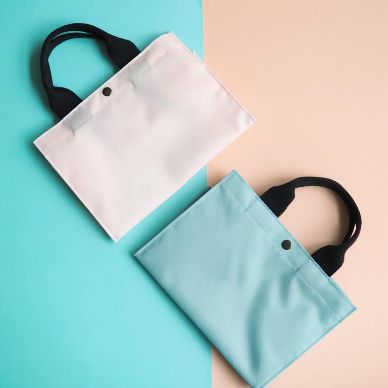 寶特瓶巧攜提袋(時尚黑/簡約灰/北歐綠/清透粉)