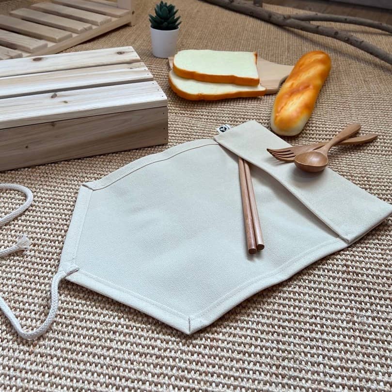 2合1餐墊餐具袋