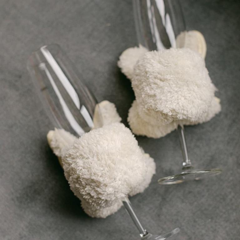 棉花糖絨小手巾4件組