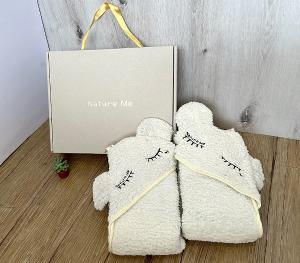 棉花糖絨機能巾 2件組