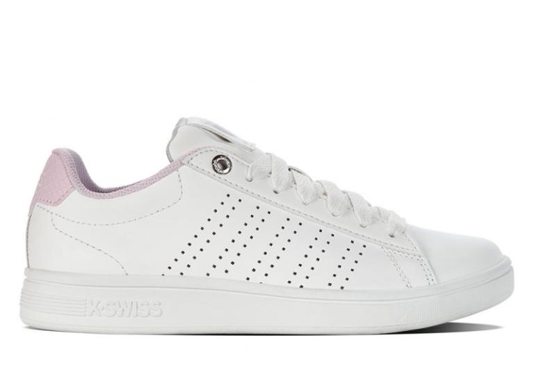 Base Court時尚運動鞋-紫粉