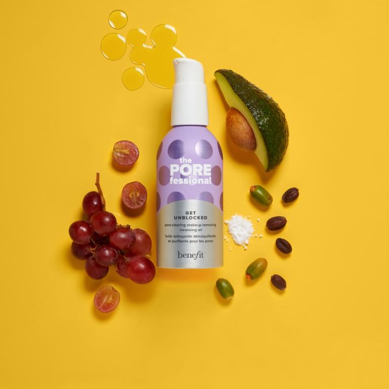 benefit 無孔不入果萃洗卸雙效卸妝油
