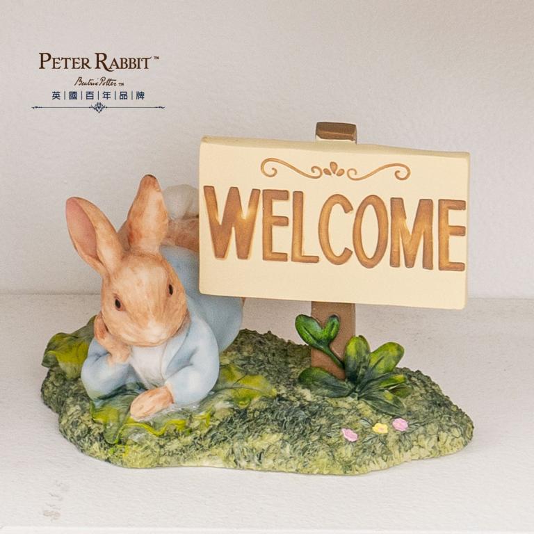PETER RABBIT 比得兔 WELCOME桌飾擺件